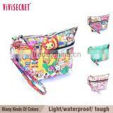 Vivisecret Two Zipper Big Size Brand Cosmetic Bag for Women OEM thumbnail-6