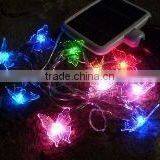 Solar Butterfly LED Light String thumbnail-1