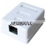 Surface Mount Box CAT5E UTP 1 Port