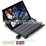 2015 NEW HOT SELLING Multi-function Tablet Case Adjustable/convenient Support Package/Two-way Zipper Stents Bladder Package