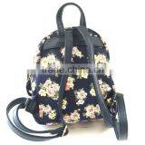 Wholesale Fashion Canvas School Backpack thumbnail-2