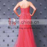 Luxurious Beads Sexy Elegant Girl Party Wear Western Evening Dress 2015 thumbnail-3
