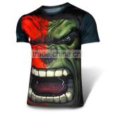 2015 T-shirt Men Custom T-shirt 3D Monster Print Tops N10-5