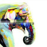 Handmade African Style Animal Oil Painting on Canvas 59865 thumbnail-1