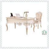 Antique Design Office Table Design Writing Desk HA-01# Classic Wooden Study Desk And Chair