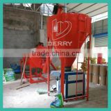 Low investment horizontal dry mortar mixer for cement and sand