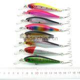 3D Lifelike Eyes Fishing Minnow Lures 8 Colors 10.1cm 9.36g High Quality Artficial Plastic Wobbler Hard Bait thumbnail-2