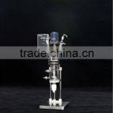 FC0502 0.5L Cap Style Jacketed Glass Reactor-SENCO- PTFE seals