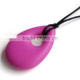 100% BPA Free Food Grade Silicone Teething Pendant thumbnail-4