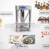 Professional 100*100*15mm Build Size 3D Food Printer Edible Food 3D Printer Kit for Cookies Cakes Chocolate Cream Ketchup thumbnail-3