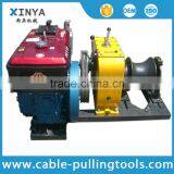 8 Ton JJM Water Cooled Diesel Engine Powered Pulling Winch Belt Driven thumbnail-2