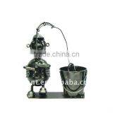 Metal Craft Figurine Pen Holder ZPXW-7135 thumbnail-1