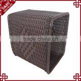 Hot Selling 2017 Fashion Popular Cane Laundry Basket With PE Plastic thumbnail-3