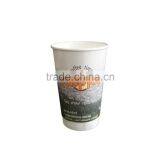 China Manufacturer Factory Direct Black Double Wall Paper Coffee Cup thumbnail-3