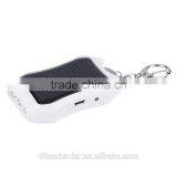 Solar Power Flashing USB Keychain Mini Usb 1200Mah Charger thumbnail-3