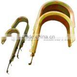 CABLE HOOK WITH YELLOW GALVANIZED FINISH thumbnail-1