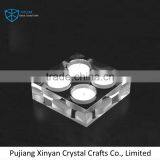Newest Selling Special Design Customed Crystal Candle Holder in Many Style thumbnail-3