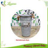 Cheap White Metal Gift Items Decoration Living Room Decoration Frosted Long Stem Flower Vase thumbnail-2