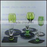 2017 Trendy European Style Personized Handmade Natural Wholesale Slate Coaster thumbnail-1