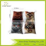 Decorative Square Throw Pillow Case With Cats for Relaxing thumbnail-2