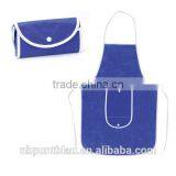 Non-woven Kitchen Apron With Magic Foldable Front Pocket as Promotion thumbnail-1