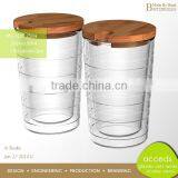 Custom Unbreakable Cappuccino 150ml Glass Cup thumbnail-2