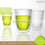 Handmade High Quality Borosilicate Ice Beer Glasses For Sale thumbnail-4