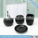 EA0062 Black Round Bath Sets and Accessories thumbnail-1