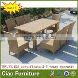 Outdoor Furniture Rattan Garden Dining Table Set thumbnail-2