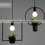 Sky Garden LED Hanging Lantern Light With Planter Pot thumbnail-3