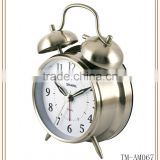 New design hot sale metal alarm clock