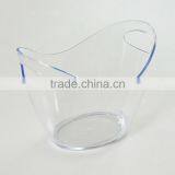 Clear Plastic Ice Bucket For Wine thumbnail-4