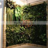 Fake Plant Free Combination Grass Flower Green Wall for Hotel Office Decoration thumbnail-4