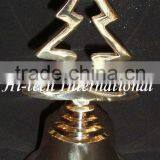 Metal Hand Bell With Wooden Handle,Solid Brass Hand Bell,Christmas Decoration Hand Bell,Metal Hand Bell, thumbnail-1