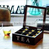 Black Wooden Tea Box thumbnail-1