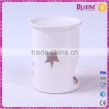 Modern Decoration Desgin Ceramic White Aroma Burner thumbnail-2