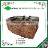 Wholesale Natrual Material Mini Shopping Basket With Handles thumbnail-3