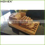 Bamboo Bread Loaf Slicer Bread Cutter Guide Tool Homex BSCI/Factory thumbnail-1