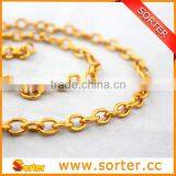 Large Colorful Plated Aluminum Chain 10mm thumbnail-1