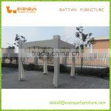 Synthetic Rattan Showerproof Gazebo With Curtain thumbnail-4