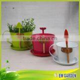 China Direct Sale High Grade Handmade Cup Shape Flower Pot thumbnail-1