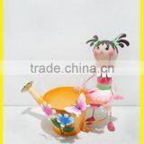 Funny Standing Metal Garden Watercan for Home Decoration thumbnail-1