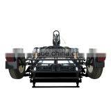 Folding Single RAIL Motorcycle Enclosed Trailer Used for Harley Honda Gold Wing Motorbike With Accessory thumbnail-4