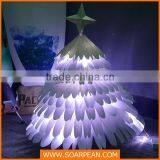 E-co Friendly Fashion Indoor Paper Christmas Tree With Led