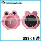 Animals Shaped Table Clock, Office Decorative Ring Clock, Silicone Fashion Alarm Clock