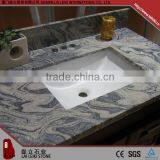 Prefab Various Shape China Juparana Polished Granite Bathroom Countertop thumbnail-1