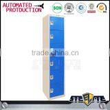Commercial Metal Wardrobe Locker Storage Cabinet 6 Door Metal Storage Container thumbnail-2