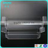 Wholesale Custom Lucite Plastic Rectangle Pop Acrylic Serving Tray Acrylic Condiments Tray thumbnail-6