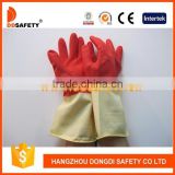 DDSAFETY Hot Sale Latex Double Color Gloves Household Gloves