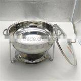 6L Popular Round Stackable Stainless Steel Buffet Chafing Dish thumbnail-3